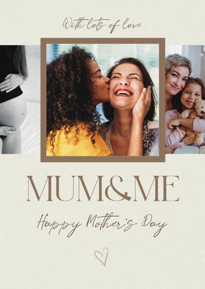 Classic Mother's Day Card - Mum And Me created by Choo Choo 