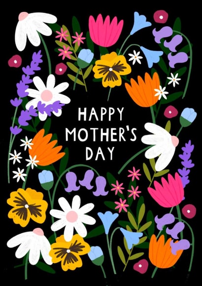Classic Mother's Day Card - Florals - Happy Mother's Day created by Zoe Spry