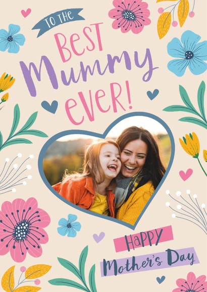 Cute Mother's Day - For Mummy - Flowers created by Dalia Clark Design