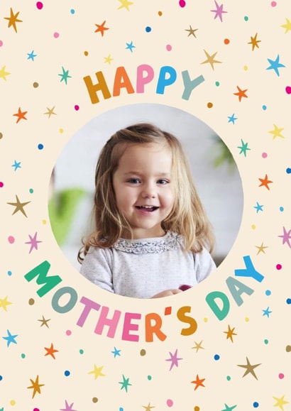 Classic Mother's Day Card - Stars - From The Kids created by The Pattern Press