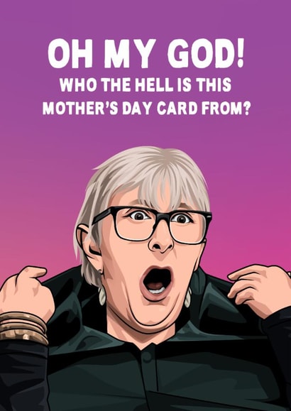 Funny Mother's Day Card - Linda - The Traitors created by All Things Banter