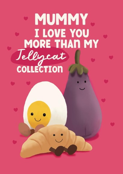 Cute Mother’s Day Card - For Mummy - Jellycat Collection created by Giddy Kipper