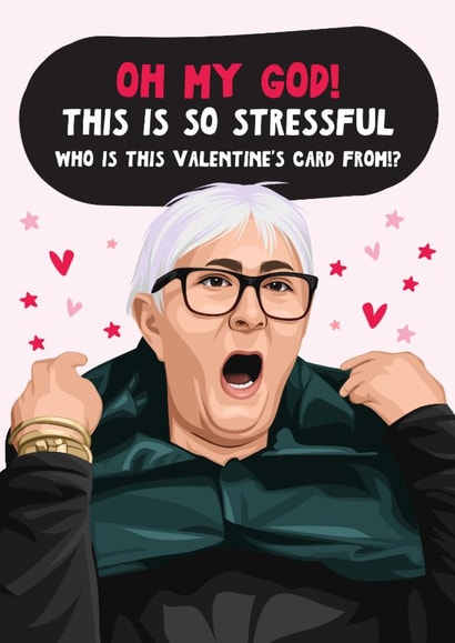 Funny Valentine's Day Card - Linda - The Traitors created by Artsy Gift Co