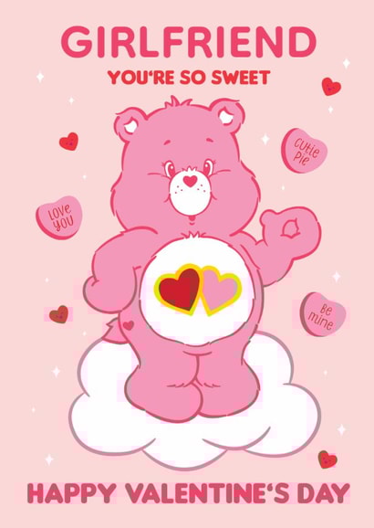 Care Bears Valentine’s Day Card For Girlfriend - Sweet And Adorable created by Danilo