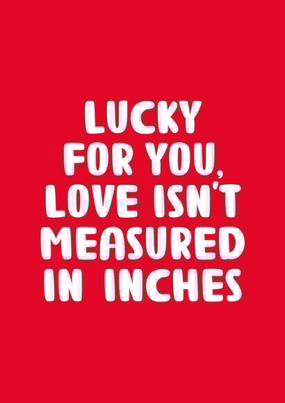 Funny And Rude Anniversary Card For Him, Husband, Boyfriend or Partner created by You can't say that out loud