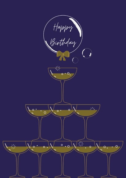 Birthday card for women, Birthday card cocktails, Women's birthday card created by Girliepop Creations