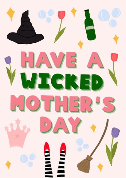 Cute Mother's Day Card - Wicked created by This Gal Designs