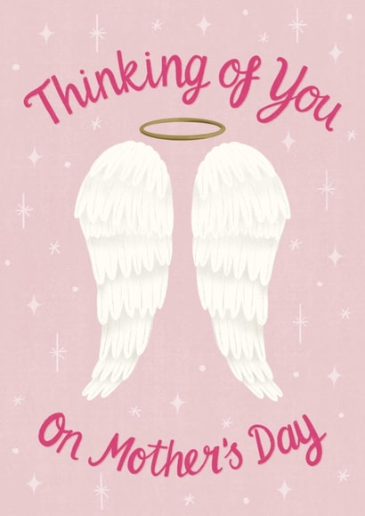 Pretty Mother's Day Card - Thinking Of You created by Silky Rose Design