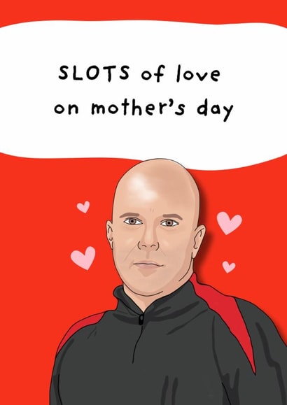 Funny Mother's Day Card - Arne Slot created by Original Fox Cards