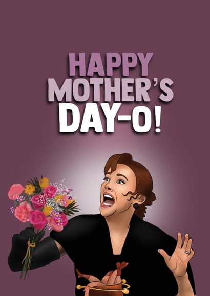 Funny Mother's Day Card - Day-O - Beetlejuice created by I Draw Stuff 