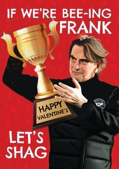 Funny Valentine's Day Card - Thomas Frank - Let's Shag created by AbiGoLucky