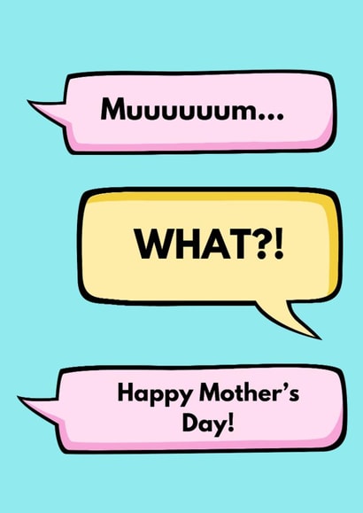 Mother's Day - Funny - Modern - Mum - Happy Mother's Day created by The Westland Pick Up