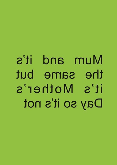 Bratty Mother’s Day card inspired by Charlie xcx created by Cardie created