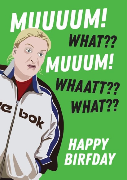 Funny Birthday Card - For Mum - This Country created by Kyleigh Orlebar
