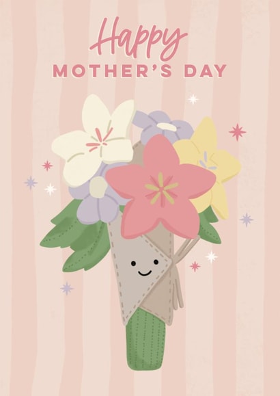 Cute Mother's Day Card - Flowers - Jellycat created by Sweetlove Press