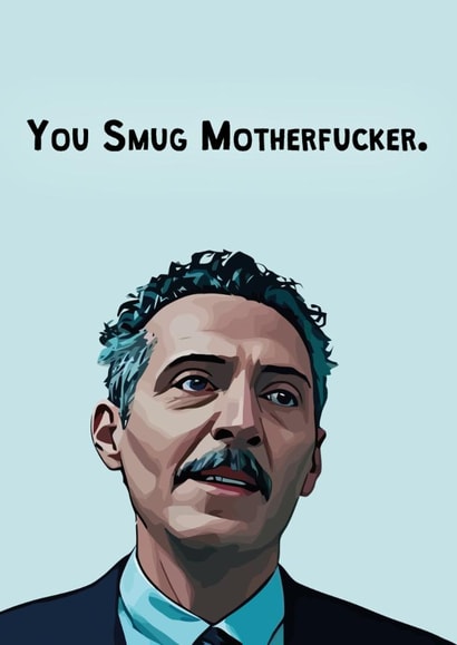 Funny Birthday Card - Severance - Irving created by @MisterDave