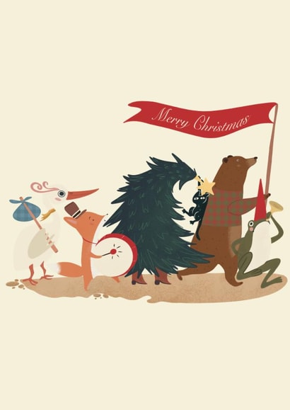 Christmas Crew created by Raku doodle