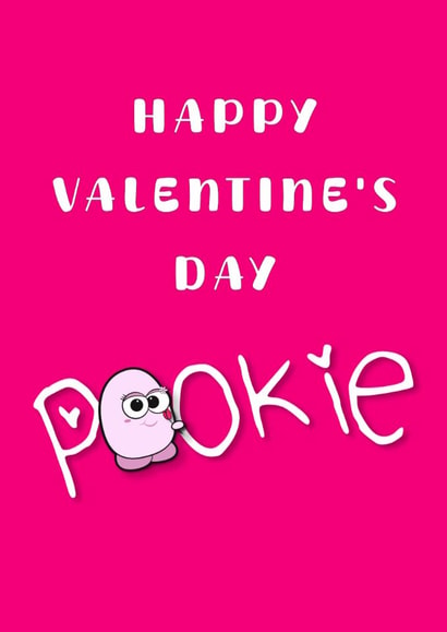 A cute Valentine's Day Card for your significant pookie. created by Leja Sleiniute
