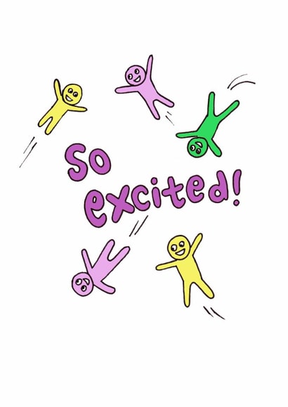 Card for an exciting occasion of any kind! created by Tom Pearce