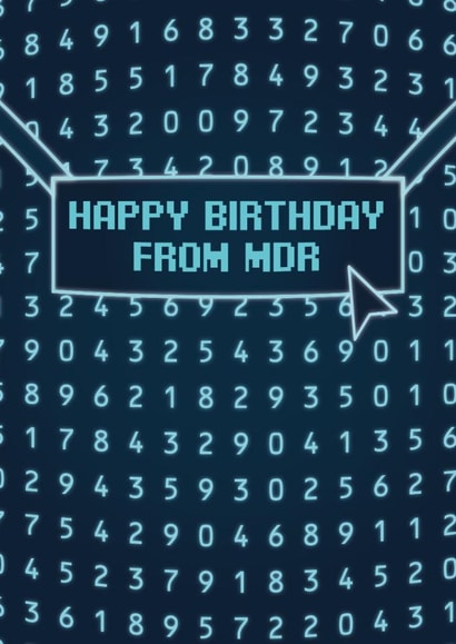 Funny Birthday Card - Severance - From MDR created by Emily Parry