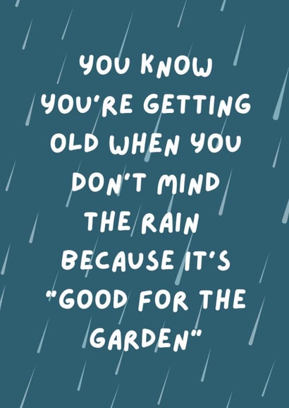 Fun Birthday Card - For Him - Good For The Garden created by @hollielonglanddesigns