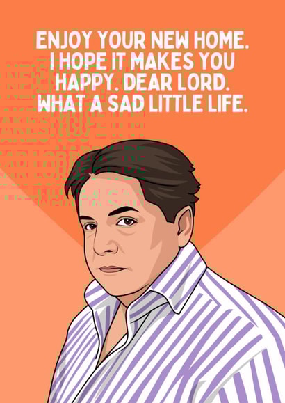 Funny New Home Card - Peter Marsh Meme - Enjoy Your New Home created by Sundiva Designs