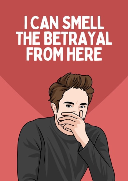 Funny Leaving Card - Edward Cullen Twilight Saga - Betrayal created by Sundiva Designs