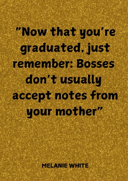 Funny graduation card - Advice for graduated student created by Fee Fee