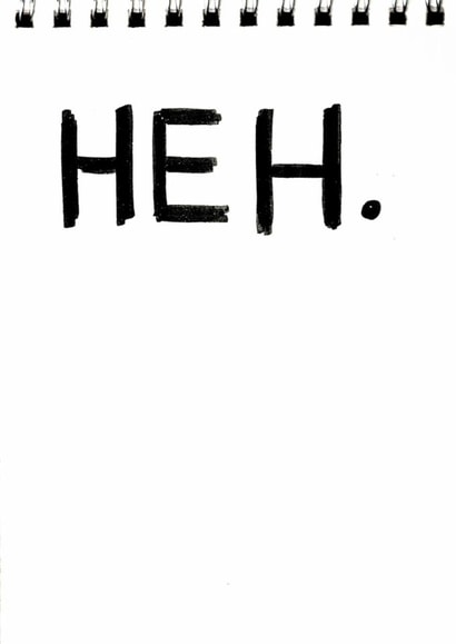 Birthday card for people who think birthday cards aren't all that funny. created by Tina Bullen