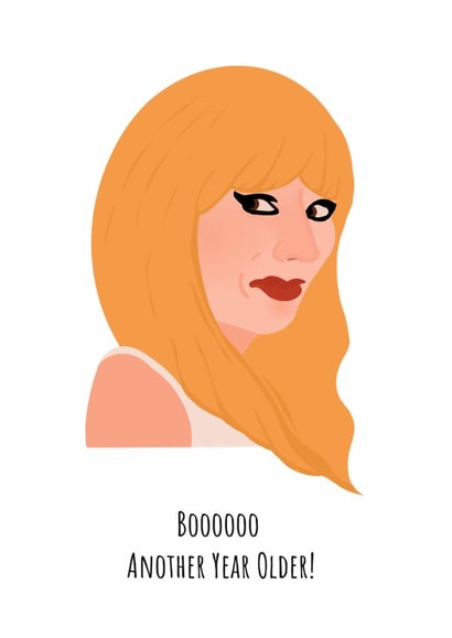 Booooo, Another Year Older! Taylor Swift Card created by FarrowsHandmade