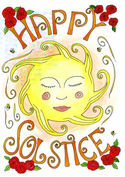 Fun Just Because Card - Summer Solstice - Flowers created by Keely Tyler