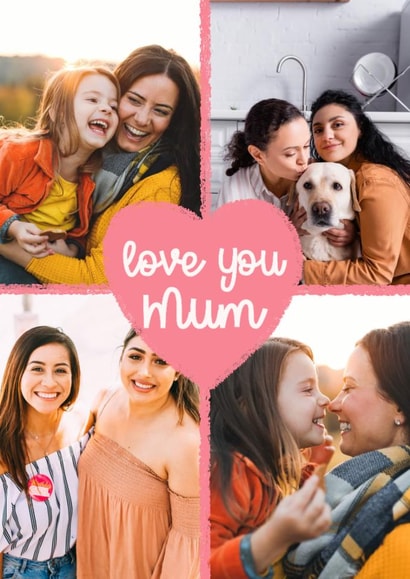 Classic Mother's Day/Birthday Card - Love You Mum created by Spark and Wild