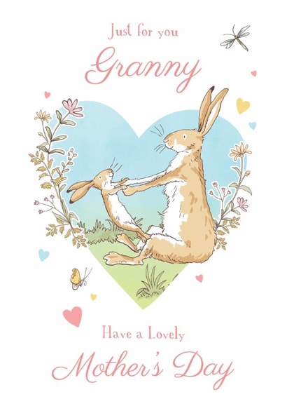 Cute Guess How Much I Love You Mother’s Day Card for Granny created by Danilo
