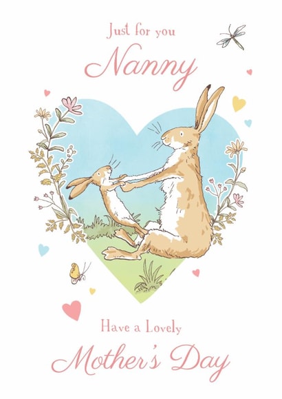 Cute Guess How Much I Love You Mother’s Day Card for Nanny created by Danilo