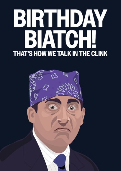 Funny Birthday Card - Michael Scott - The Office created by Hello Sausage