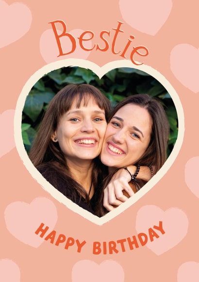 Classic Birthday Card - For Friend - Bestie created by The Pattern Press