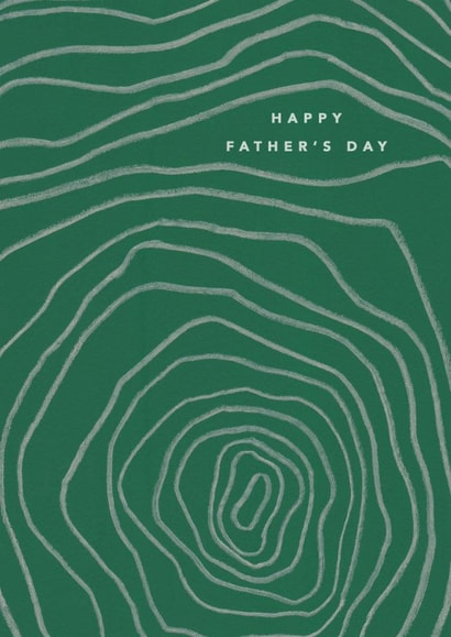 Classic Father's Day Card - Mountain Contours created by Joy Jen Studio