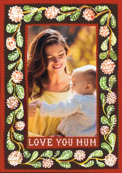 Pretty Mother's Day Card - Love You Mum created by Hadley Paper Goods Ltd