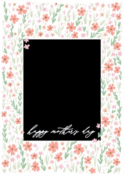 Pretty Mother's Day card for that special mum in your life. created by Hudson meet Rose