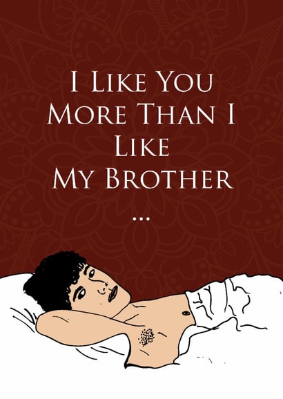 Funny Anniversary card or to show your love with fellow White Lotus fans created by Josh Hayes