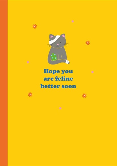 Cute Cat Get Wll Card created by Happy Street