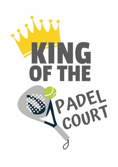 Birthday/Fathers Day Card for Padel Fans created by SophDc