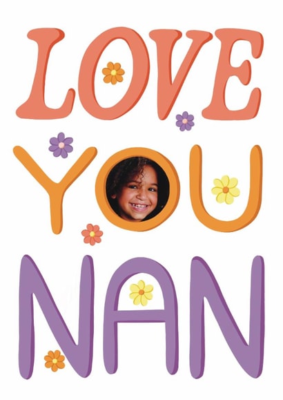 Classic Mother's Day Card - Love You Nan created by Grey Street Paper