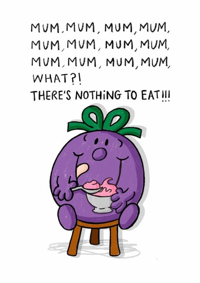 Cute Mother's Day Card - Mr.Men - Little Miss Naughty created by Mr. Men