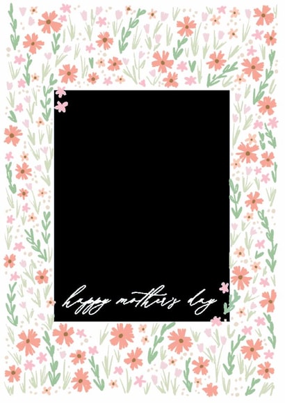 Cute mother's day card for mum. created by Hudson meet Rose