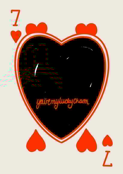 You're My Lucky Charm! A fun card to show your friends or family you love them. created by Bossy Jane