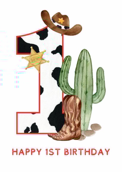 First rodeo themed 1st birthday created by Doodles by Doodle