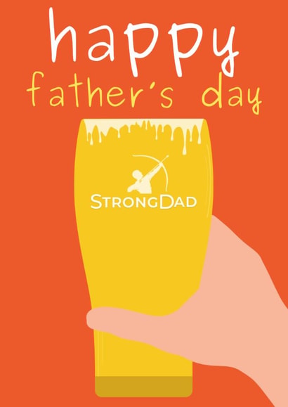 Fun Father's Day Card - Strongbow - Strong Dad created by Designs By Andy