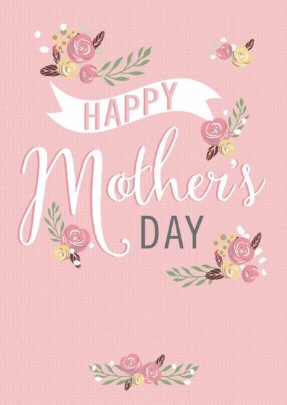 Floral Mother’s Day Card – A Beautiful Bloom of Love - For Mum, Gran, Step-Mum created by Personalised Memento Company,Limited