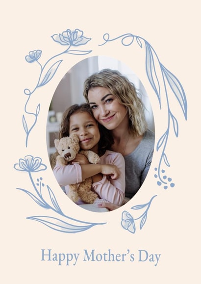 Pretty Mother’s Day Card - Watercolour Florals created by Zove Ahh